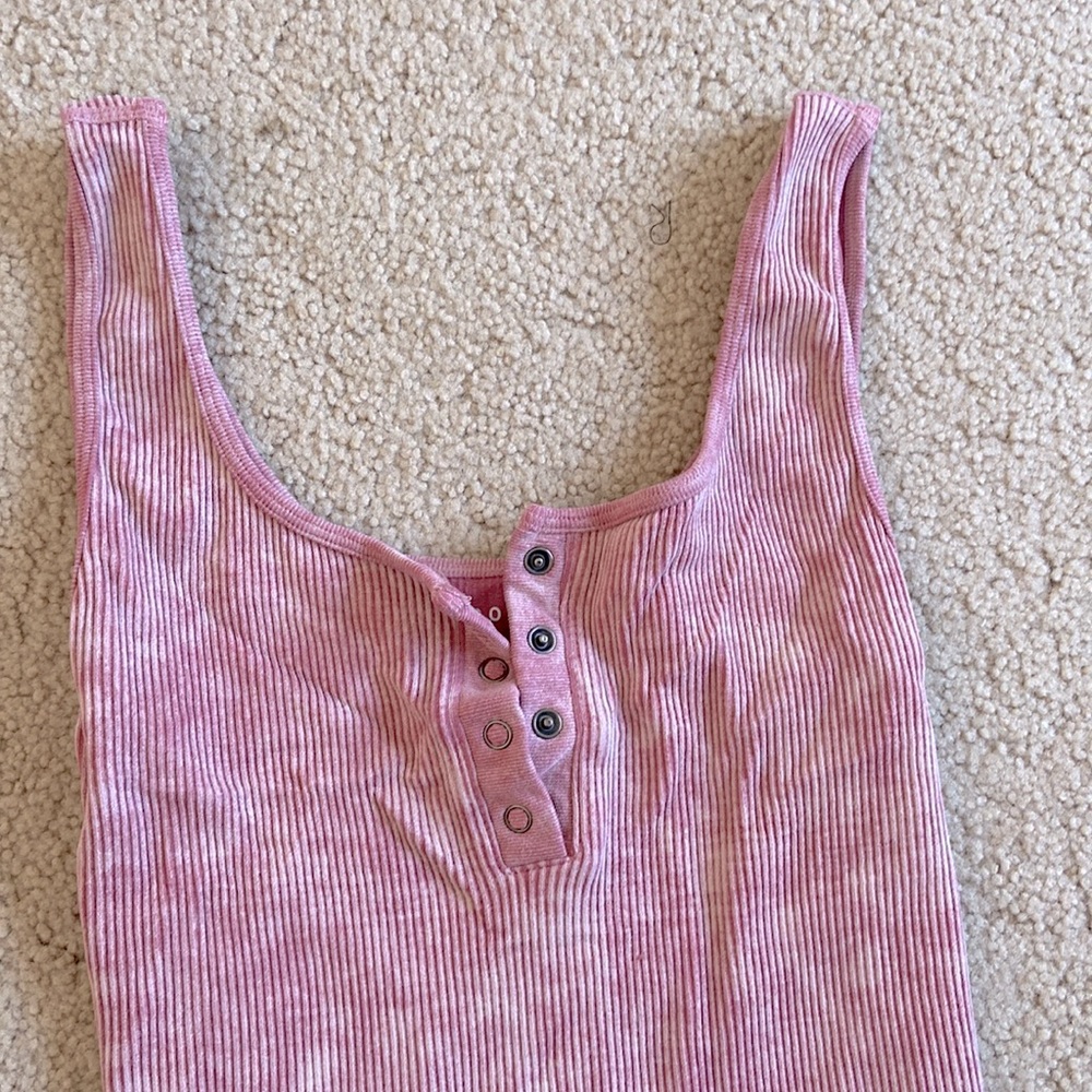Aeropostale button tank